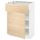 Напольный шкаф с ящиком, дверцей IKEA METOD МЕТОД, MAXIMERA МАКСИМЕРА 294.670.26