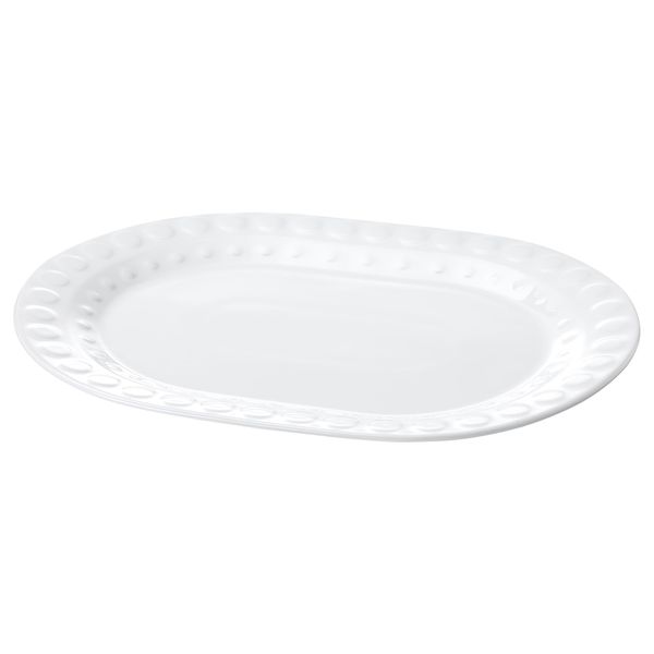 Блюдо СОММАР 2019, белый (36x27 см) - фото 1