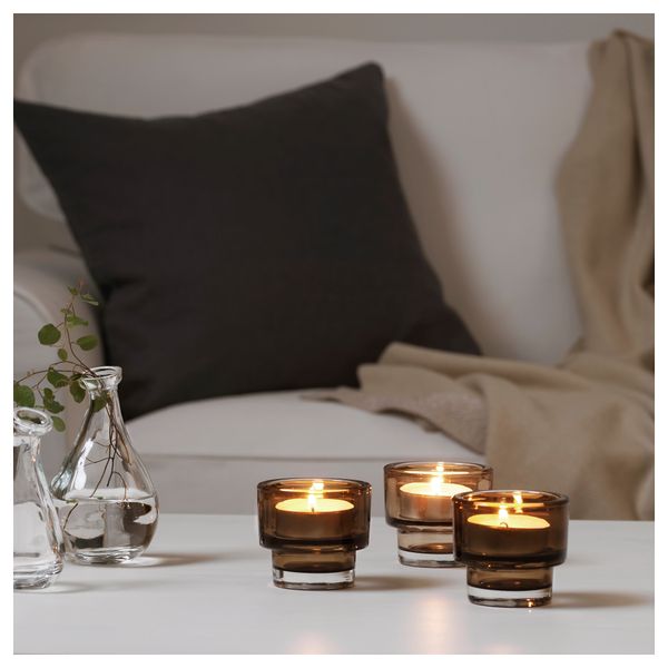 Подсвечник для греющей свечи ВИНТЕР 2016, темно-коричневый, светло-коричневый (8 см) - схема-чертеж с размерами