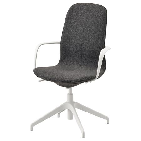 Рабочий стул с подлокотниками IKEA LÅNGFHATTEFJÄLL ХАТТЕФЬЕЛЛЬ ЛОНГФЬЕЛЛЬ 492.526.28