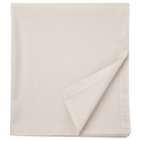 Простыня, бежевый 240x260 см IKEA DVALA ДВАЛА 103.576.50