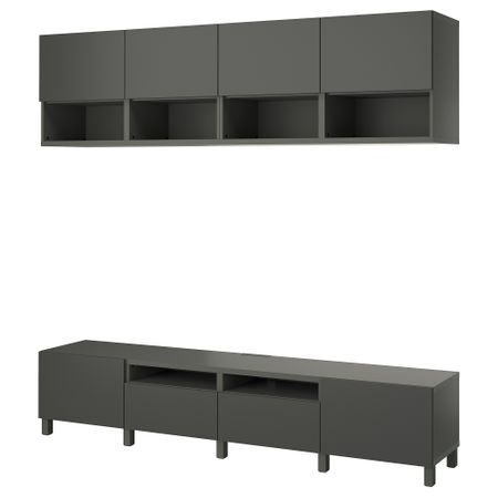 Шкаф для ТВ, комбинация IKEA BESTÅ БЕСТО 995.079.91