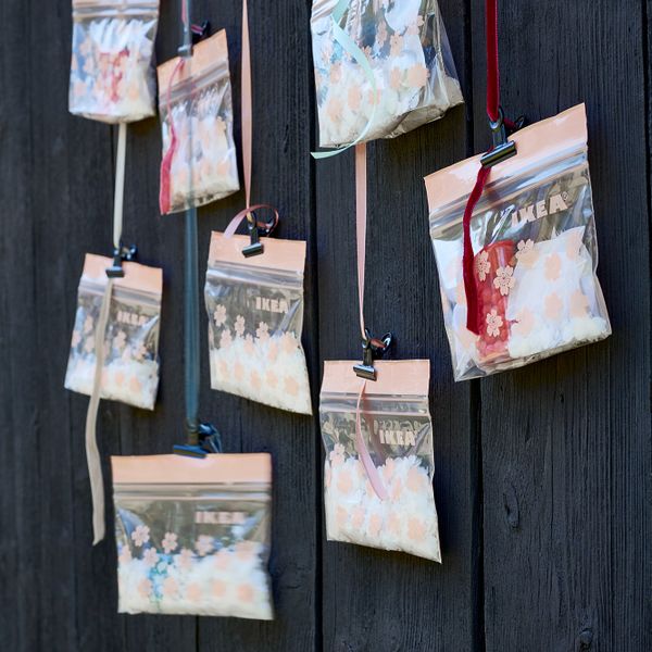 Пакет закрывающийся 0.3 л IKEA ISTAD ИСТАД 904.859.22 - схема-чертеж с размерами