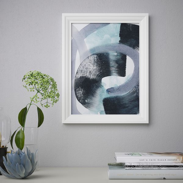 Постер, Плавание с гусеницами, 30x40 см IKEA DRÖMBILD ДРЁМБИЛЬД 504.418.74 - схема-чертеж с размерами