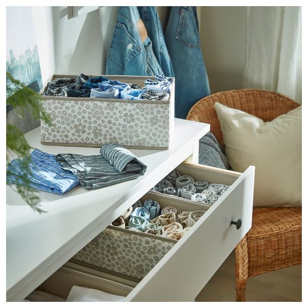 Коробка, бежевый 20x37x15 см IKEA STORSTABBE СТОРСТАББЕ 904.103.52 - фото 2