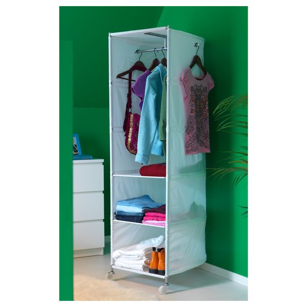 Гардероб ИКЕА ПС, белый (52x164 см) - фото 4