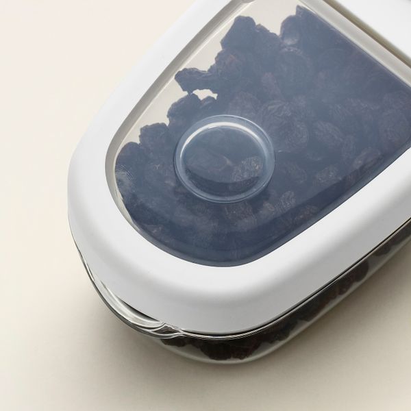 Контейнер + крышка для сухих продуктов, прозрачный/белый 0.3 л IKEA IKEA 365+ ИКЕА/365+ 503.751.43 - схема-чертеж с размерами