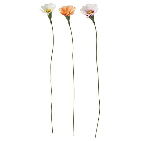 GULDSPETT ГУЛЬДСПЕТТ Цветок искусственный - бумага/космея разные цвета 35 см