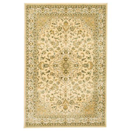 Ковер, короткий ворс, 133x195 см, желтый, зеленый IKEA VEDBÄK ВЕТБЭК 005.336.06