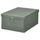 Коробка с крышкой, 25x35x15 см, серо-зеленый IKEA FÖRNIMMA ФЁРНИММА 005.387.55