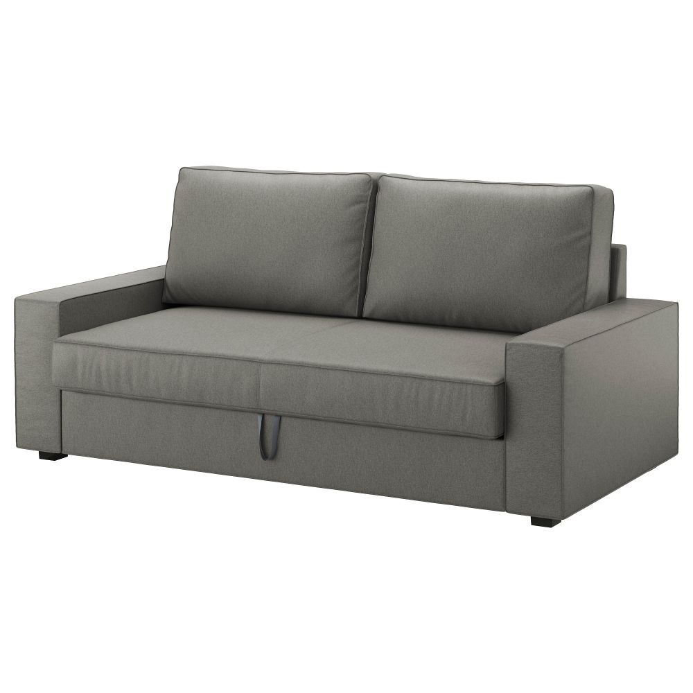 3-местный диван-кровать ВИЛАСУНД, Бурред серо-зеленый - фото 1