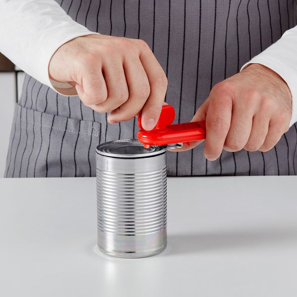 Нож консервный, красный, белый, черный IKEA STÄM СТЭМ 403.792.93 - фото 2