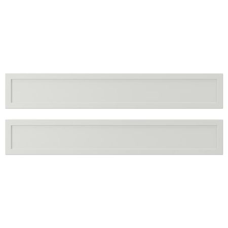 ASPUDDEN Фронтальная панель ящика - светло-серый 60x10 см