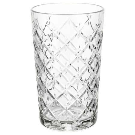 Стакан, прозрачное стекло, с рисунком, 42 сл IKEA FLIMRA ФЛИМРА 305.105.47