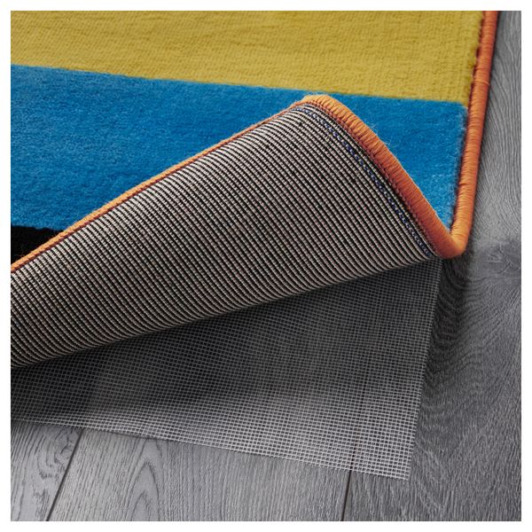 Ковер, короткий ворс РАНДЕРУП, разноцветный (133x195 см) - фото 3