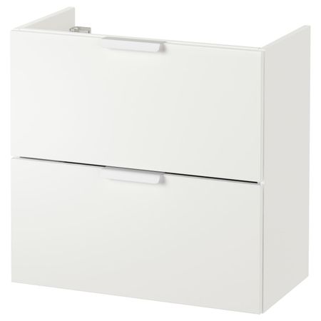 Шкаф для раковины с 2 ящ, белый 60x32x58 см IKEA ГОДМОРГОН 103.690.02