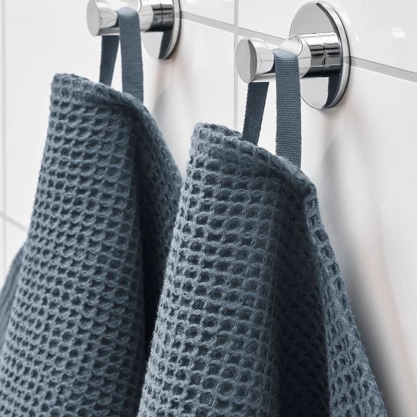 Простыня банная, 100x150 см, темно-синий IKEA VALLASÅN 205.313.81 - фото 5