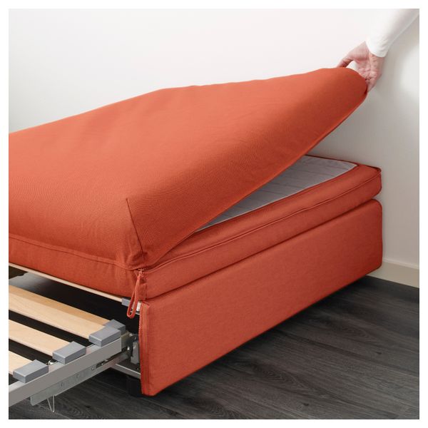 Секция дивана-кровати ВАЛЛЕНТУНА, Оррста оранжевый - фото 3