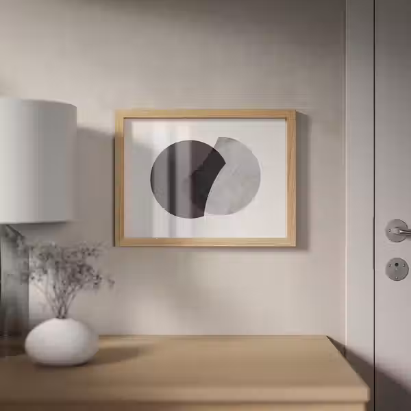 RÖDALM РЁДАЛЬМ Рама - под дуб 30x40 см - фото 2