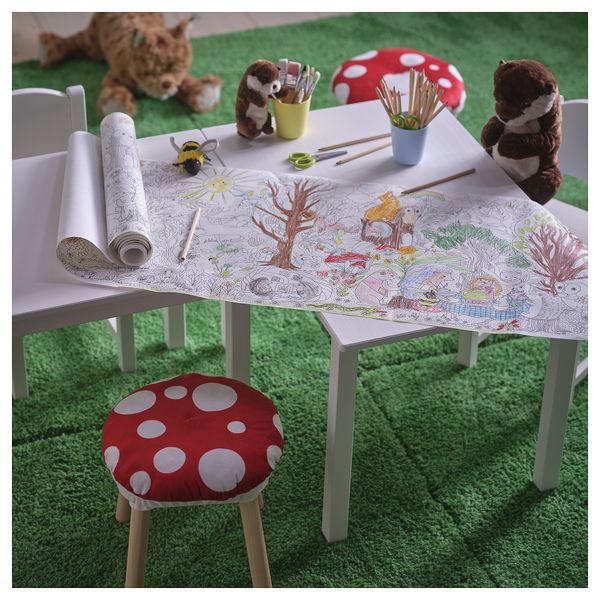 Рулон бумаги для раскрашивания, волшебный лес, 10 м IKEA SKOGSDUVA 305.788.44 - фото 2
