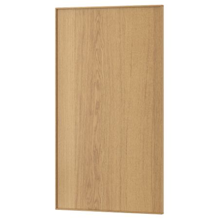 Фронтальная панель для посудомоечной машины ЭКЕСТАД, дуб (45x80 см)