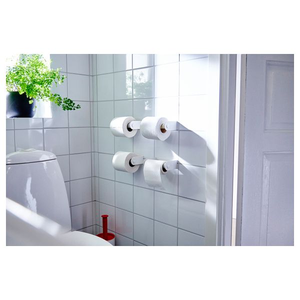Держатель туалетной бумаги, белый IKEA ENUDDEN ЭНУДДЭН 603.689.91 - фото 2