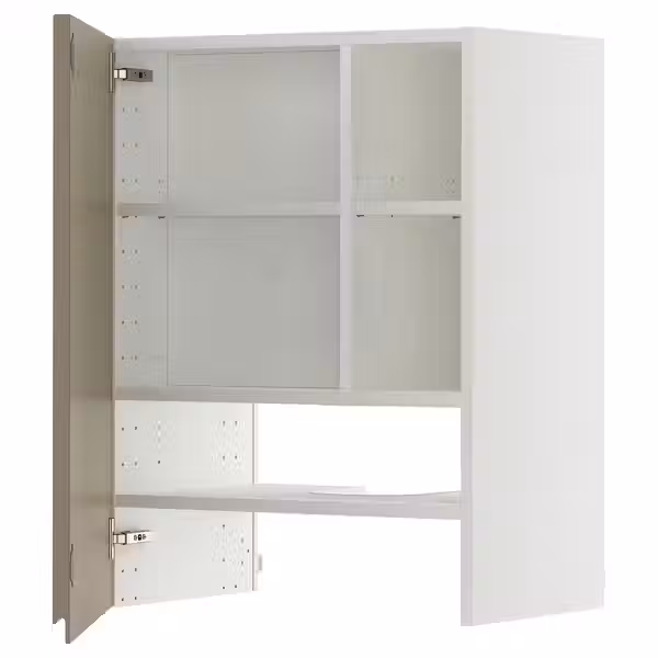 METOD Навесной шкаф д/вытяжки/полка/дверь - фото 1