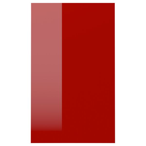 Дверь РИНГУЛЬТ, глянцевый красный - схема-чертеж с размерами