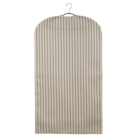 Чехол для одежды, текстиль в полоску, бежевый антрацит IKEA RÅGODLING 705.658.30