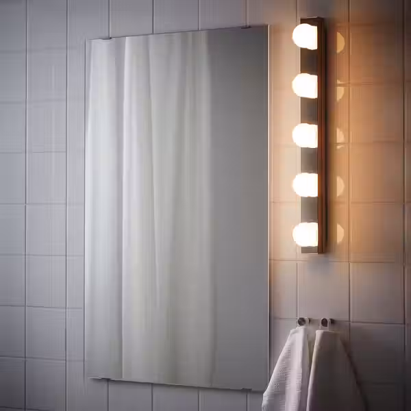 LEDSJÖ Бра, светодиодный - нержавеющ сталь - фото 4