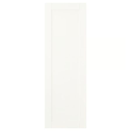 SANNIDAL Дверца с петлями - белый 40x120 см