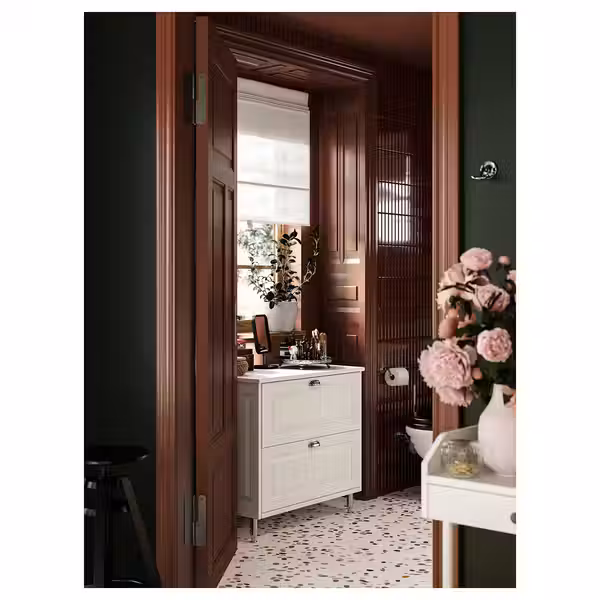 RINGBLOMMA Римская штора - белый 120x160 см - фото 3