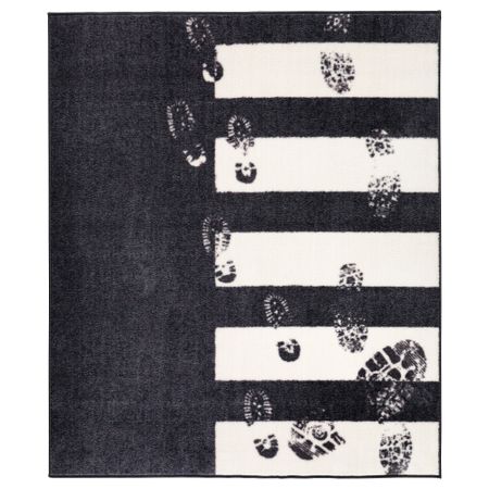 Ковер, короткий ворс СНАББФОТАД, серый (133x160 см)