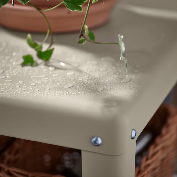 KOLBJÖRN Стеллаж - бежевый для сада/для дома 80x45 см - фото 2