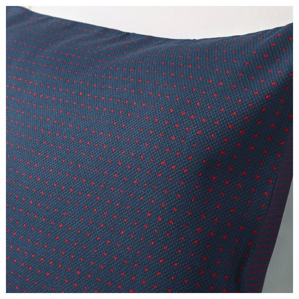 Чехол на подушку ЮППЕРЛИГ, темно-синий, точечный (50x50 см) - фото 3