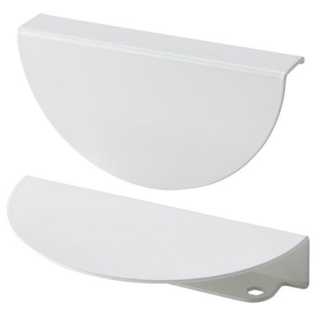 Ручка, белый/полукруг 130 мм IKEA BEGRIPA БЕГРИПА 904.461.29