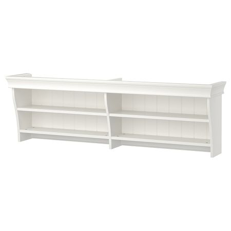 Полочный, арочный модуль, белый 152x47 см IKEA LIATORP ЛИАТОРП 103.833.76