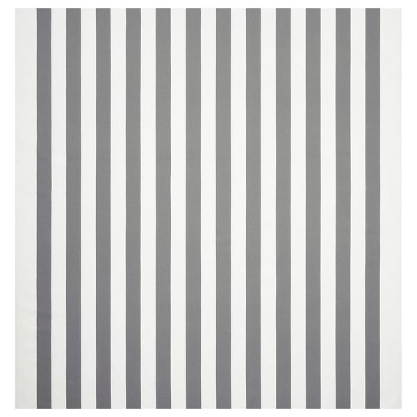 Ткань, 150 см, в широкую полоску, белый, серый IKEA SOFIA СОФИА 203.929.31 - схема-чертеж с размерами