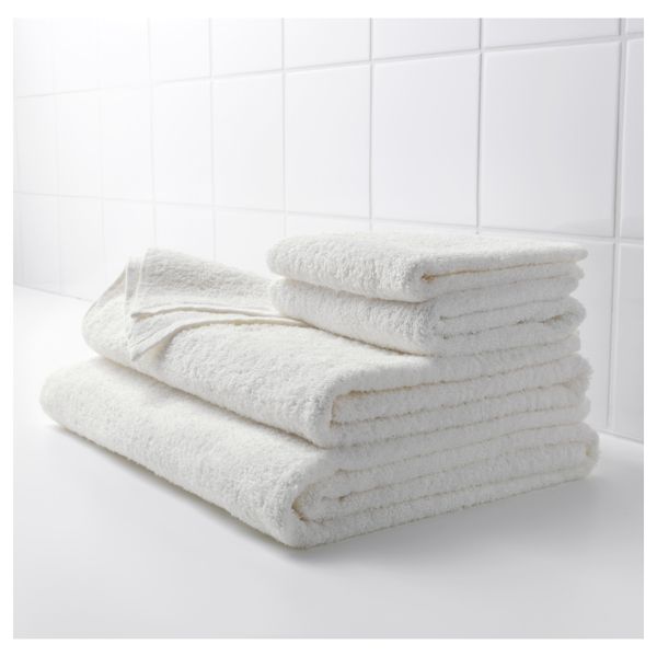 Простыня банная ГЭРЕН, белый (100x150 см) - схема-чертеж с размерами