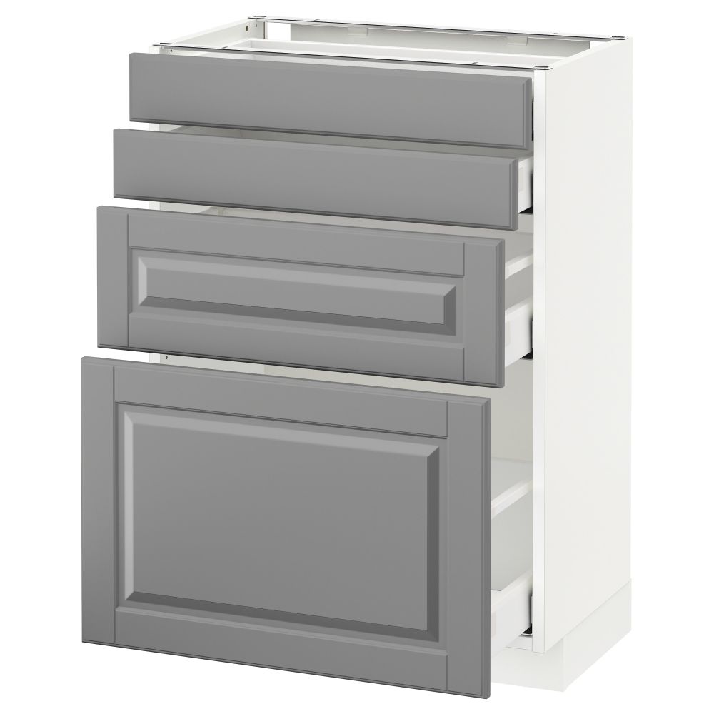 IKEA, вид спереди - схема-чертеж с размерами