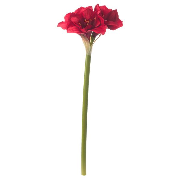 Цветок искусственный СМИККА, Амариллис красный (60 см) - фото 1