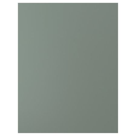 NICKEBO Накладная панель - матовая поверхность серо-зеленый 62x80 см