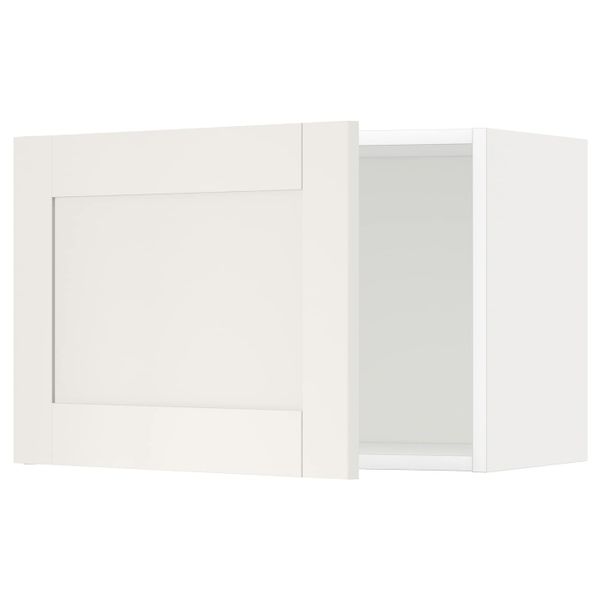 Навесной шкаф, белый/Сэведаль белый 60x40 см IKEA METOD МЕТОД 594.451.94 - фото 1