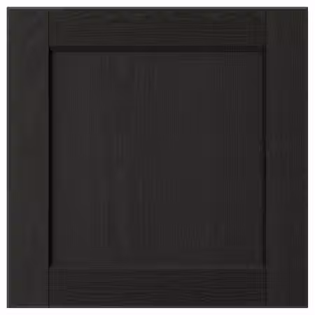 LERHYTTAN Дверь - черная морилка 40x40 см