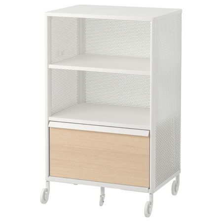 Модуль с электронным замком, сетка белый 61x101 см IKEA BEKANT БЕКАНТ 692.869.67