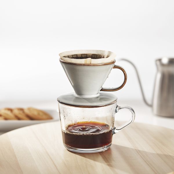 Фильтр для кофе, керамика, бежевый IKEA GLADELIG ГЛАДЕЛИГ 405.975.35 - фото 3