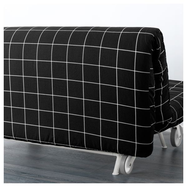 2-местный диван-кровать ИКЕА/ПС МУРБО, Руте черный/белый - фото 5