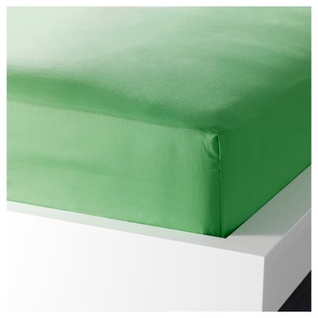 Простыня натяжная ДВАЛА, зеленый