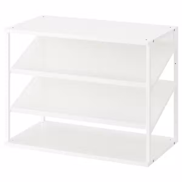 PLATSA Открытый модуль для обуви - белый 80x40x60 см - фото 1