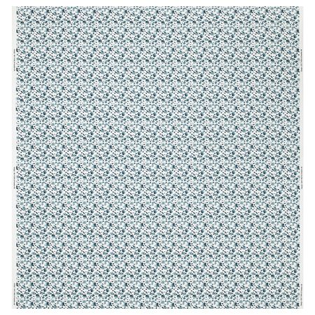 Ткань ВАТТЕНМИНТА, белый/синий (150 см)